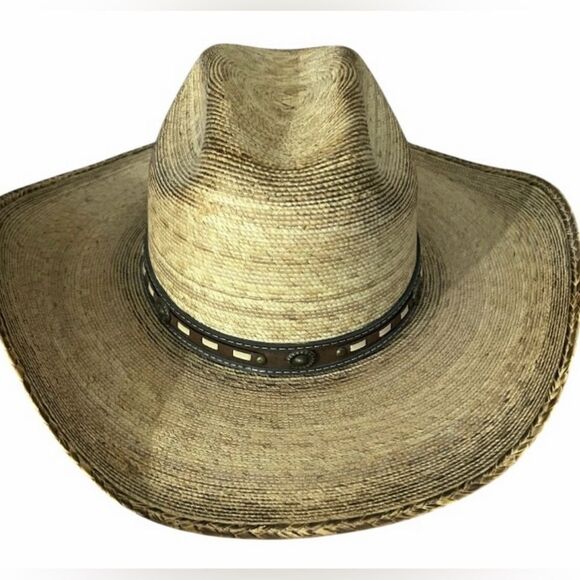 Alamo UNISEX Hearn Palm Straw Western Cowboy Hat main image 7